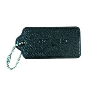 Coach Black Hangtag